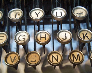 Typwriter keys